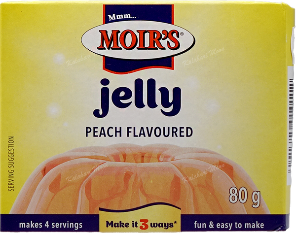 Moirs Jelly Peach Favoured 80g Kalahari Moon