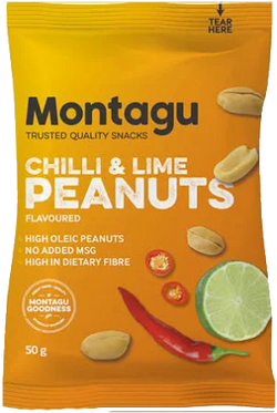 Montagu - Chilli & Lime Peanuts 50g