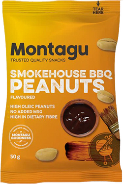 Montagu - Smokehouse BBQ Peanuts 50g