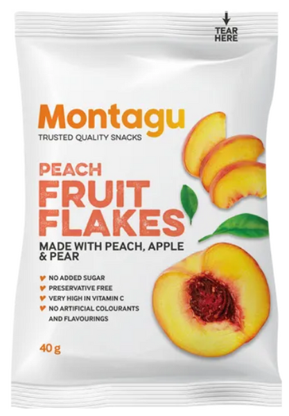 Montagu - Peach Fruit Flakes 40g