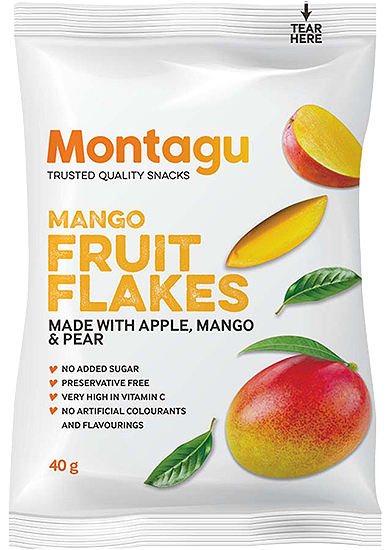 Montagu - Mango Fruit Flakes 40g – Kalahari Moon