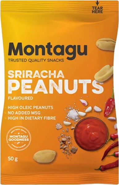 Montagu - Sriracha Peanuts 50g