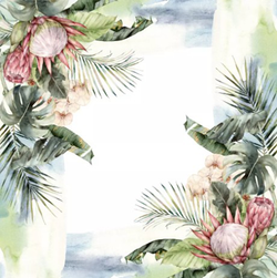 Napkin - Protea & Orchid - 20 tissue napkin pack