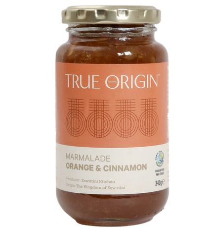 True Origin - Orange & Cinnamon Marmalade 340g