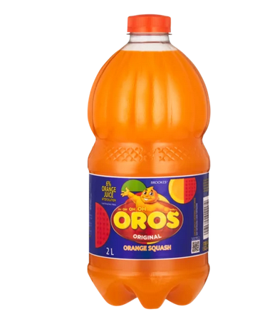 Brookes Oros Original Orange Squash - 2 Litre