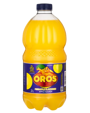 Brookes Oros Pineapple Flavoured Concentrated Squash 2L