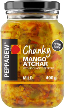 Peppadew Brand Chunky Mango Atchar - Mild 400g