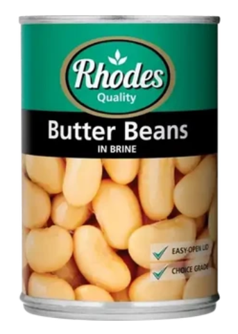 Rhodes  Butter Beans in Brine 410g