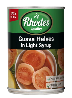 Rhodes Guava Halves in Syrup 410g