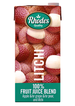 Rhodes 100% Fruit Juice Blend - Litchi 1 Litre