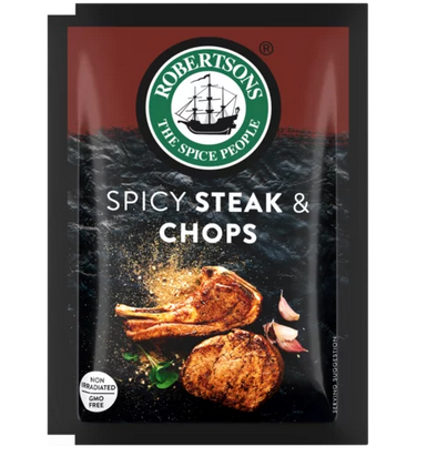 Robertsons Spicy Steak & Chops Spice Envelope 7g