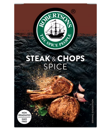 Robertsons Steak & Chops Spice 80g Refill Box