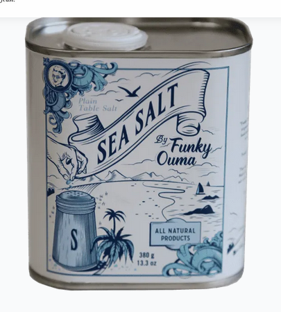 Funky Ouma Sea Salt Tin 310g