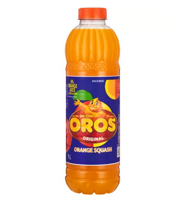 Brookes Oros Original Orange Squash - 1 Litre