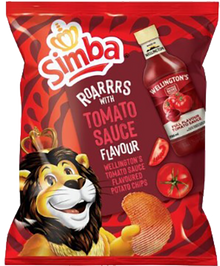 Simba Wellington's Tomato Sauce Chips 120g