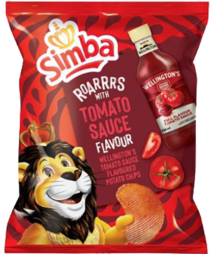 Simba Wellington's Tomato Sauce Chips 120g