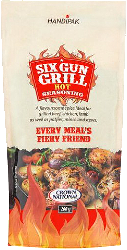 Six Gun Grill Hot Seasoning 200g
