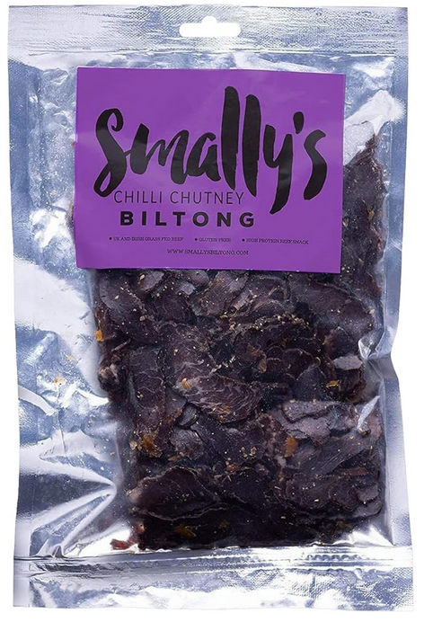 Smally's Chilli Chutney Biltong 500g