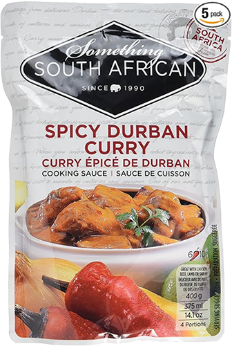 Something South African Sauce - Spicy Durban Curry 500g