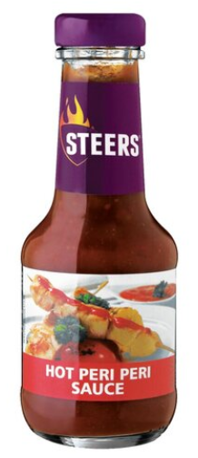 Steers Sauce - Hot Peri-Peri Sauce 375ml