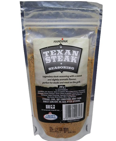 Crown National Texan Steak Seasoning 200g