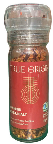 True Origin - Chilli Salt Grinder 90g