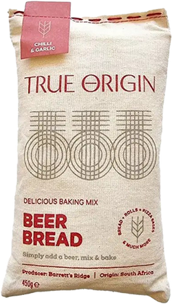 True Origin - Barrett’s Ridge Chilli & Garlic Beer Bread 450g