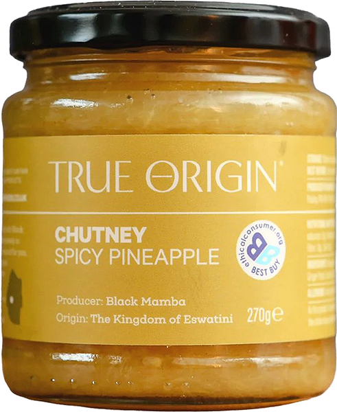 True Origin - Chutney Spicy Pineapple 270g