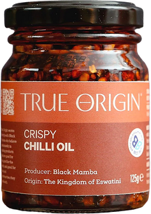 True Origin Crispy Chilli Oil 125g  (Produced by Black Mamba)