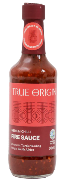 True Origin - Fire Medium Chilli Sauce 240g