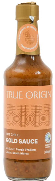 True Origin - Hot Chilli Gold Sauce 240ml
