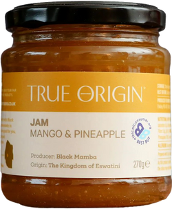 True Origin - Mango & Pineapple Jam 270g
