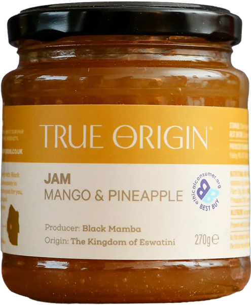True Origin - Mango & Pineapple Jam 270g