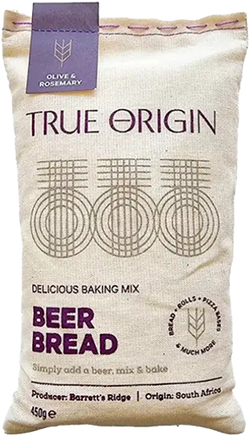 True Origin Barrett’s Ridge Olive & Rosemary Beer Bread 450g
