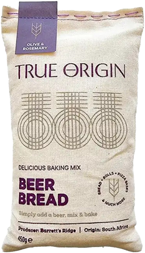 True Origin Barrett’s Ridge Olive & Rosemary Beer Bread 450g