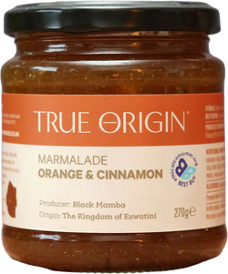True Origin - Orange & Cinnamon Marmalade 270g