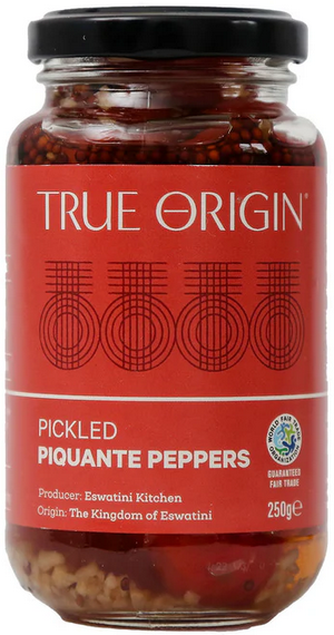 True Origin - Sweet Piquante Peppers 250g