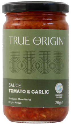 True Origin - Tomato & Garlic Sauce 295g