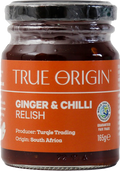 True Origin Ginger & Chilli Relish 165g