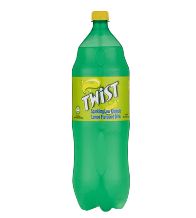 Twist Lemon Flavoured Soft Drink 2L – Kalahari Moon