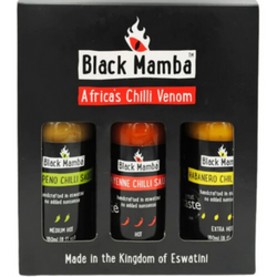 Black Mamba - Africa's Chilli Venom Trio Gift Set