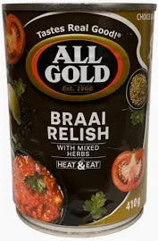 All Gold Braai Relish 410g
