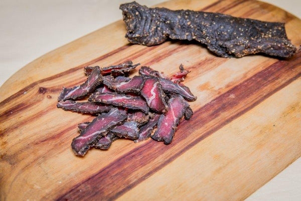 Biltong Garlic - Medium / Fatty 250g