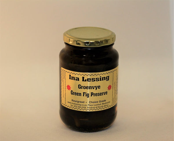 Ina Lessings Green Fig Preserve 500g