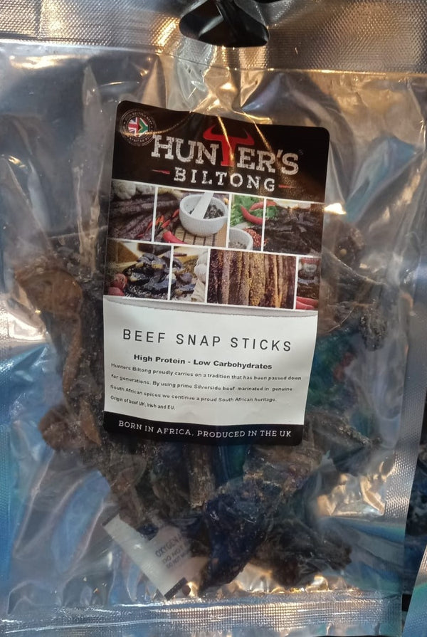 Hunter's Biltong - Beef Snap Sticks 100g