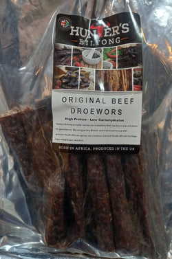 Hunter's Biltong - Original Beef Droewors 200g