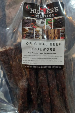 Hunter's Biltong - Original Beef Droewors 100g