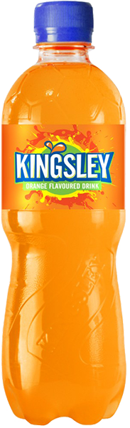 Kingsley Orange Bottle 500ml