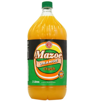 Schweppes Mazoe Syrup Orange Flavour 2L