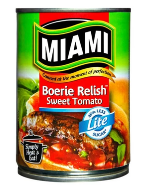 Miami Boerie Relish 410g LITE
